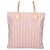 Louis Vuitton x Grace Coddington Gestreifte Tote Bag Beige - Ansicht 3