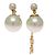 Orecchini a lobo Christian Dior placcati in oro - vista 3