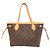 Borsa Tote Louis Vuitton Neverfull PM da donna Marrone
