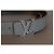 Louis Vuitton M6898 85/34 Taiga Glacier Santur Initial Gürtel Grau - Ansicht 3