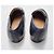 Mocassini Gucci in pelle nera con logo GG in rilievo Nero - vista 7