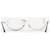 Chanel by Karl Lagerfeld 2000er '4030' Aviator Wrap Mask Shield Sonnenbrille Silber  - Ansicht 5