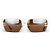 Gafas de sol Chanel 2000s Rimless '4017 D' CC Rhinestone Dorado - vista 2