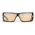 Chanel 2000s 5067 CC Logo Wrap Mask Shield Sonnenbrille Schwarz - Ansicht 2