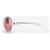 Chanel 2000s '4030' Aviator Wrap Mask Shield Sonnenbrille Pink  - Ansicht 3