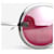 Chanel 2000s '4030' Aviator Wrap Mask Shield Sonnenbrille Pink  - Ansicht 6