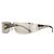 Gucci by Tom Ford 2000er 'GG 1726' Wrap Mask Shield Sonnenbrille Silber