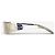 Gucci by Tom Ford 2000er 'GG 1726' Wrap Mask Shield Sonnenbrille Silber - Ansicht 3