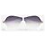 Prada 2000s 'SPR12G' Sport Mask Shield Sonnenbrille Weiß - Ansicht 5