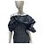 Magda Butrym schwarzes Mini-Kleid mit Rüschen und One-Shoulder Sz.38 gebraucht - Ansicht 3