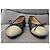 Chanel Sapatilhas de couro Black & Gold Preto Dourado - vista 2
