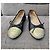 Chanel Sapatilhas de couro Black & Gold Preto Dourado - vista 3