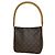 Borsa a tracolla Louis Vuitton Looping MM Marrone