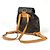 Zaino Louis Vuitton Montsouris MM Marrone - vista 2
