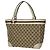 Gucci Shopper-Bag aus beigem GG Canvas