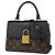 Borsa Louis Vuitton Rocky BB Marrone Nero