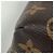 Borsa Louis Vuitton Rocky BB Marrone Nero - vista 3