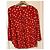 Autre Marque Laura Ashley Viskosebluse mit rotem Blumenprint Weiß - Ansicht 4