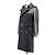 Ralph Lauren Black Label Trench Coat in pelle e Melton - vista 2