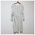 Autre Marque Vestido midi a rayas Lautreamont Negro Blanco - vista 2