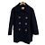 Autre Marque Abrigo de lana melton JUNKO SHIMADA Azul Azul marino