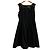 Autre Marque Vestido sin mangas mayla classic Negro