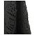 Autre Marque Poncho de punto crochet con flecos COLUMN Negro - vista 3