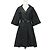 Autre Marque Abrigo FOXEY Coat Boulogne Long Coat Negro