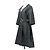 Autre Marque Abrigo FOXEY Coat Boulogne Long Coat Negro - vista 3