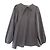 Autre Marque yori Langarmbluse mit Schleife, Peplum und seitlicher Raffung Schwarz