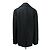 Autre Marque Comme des Garcons Abrigo Pea Coat de lana de doble manga Negro - vista 13