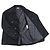 Autre Marque Comme des Garcons Abrigo Pea Coat de lana de doble manga Negro - vista 14
