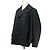 Autre Marque Comme des Garcons Abrigo Pea Coat de lana de doble manga Negro - vista 3