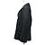 Autre Marque Comme des Garcons Abrigo Pea Coat de lana de doble manga Negro - vista 4