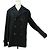 Autre Marque Comme des Garcons Abrigo Pea Coat de lana de doble manga Negro - vista 8