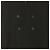 Autre Marque Dignite collier No Collar Double Long Gilet Negro - vista 3