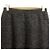 Autre Marque Falda de punto tweed GRACE CONTINENTAL Negro - vista 5