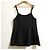 Autre Marque TREFLE+1 TRF23A6000 Samt-Camisole Bustier Schwarz - Ansicht 2