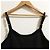 Autre Marque TREFLE+1 TRF23A6000 Samt-Camisole Bustier Schwarz - Ansicht 5