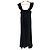 Autre Marque Vestido Diagram Dot Jacquard Negro - vista 2