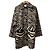 Autre Marque Abrigo Balmacaan de algodón estampado leopardo SEMICOUTURE Castaño