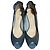 Autre Marque Décolleté aperte Odette e Odile in camoscio Blu - vista 3