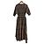 Autre Marque snidel Kariertes Hemdkleid Beige - Ansicht 2