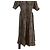 Autre Marque snidel Kariertes Hemdkleid Beige - Ansicht 4