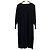 Autre Marque 23ku Strickkleid aus Wolle Blau Marineblau - Ansicht 2