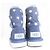 Autre Marque UGG Bailey Button Star Lammfellstiefel für Kinder Blau Marineblau - Ansicht 4