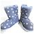 Autre Marque UGG Bailey Button Star Lammfellstiefel für Kinder Blau Marineblau - Ansicht 5