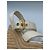 Sandali wedge espadrilles in pelle Monogram Empreinte Louis Vuitton Ivory Donna EU 40 con dust bag Bianco Beige - vista 12