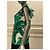 Top Dolce & Gabbana de lentejuelas con estampado tropical de piña Blanco Verde - vista 2