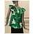 Top Dolce & Gabbana de lentejuelas con estampado tropical de piña Blanco Verde - vista 3